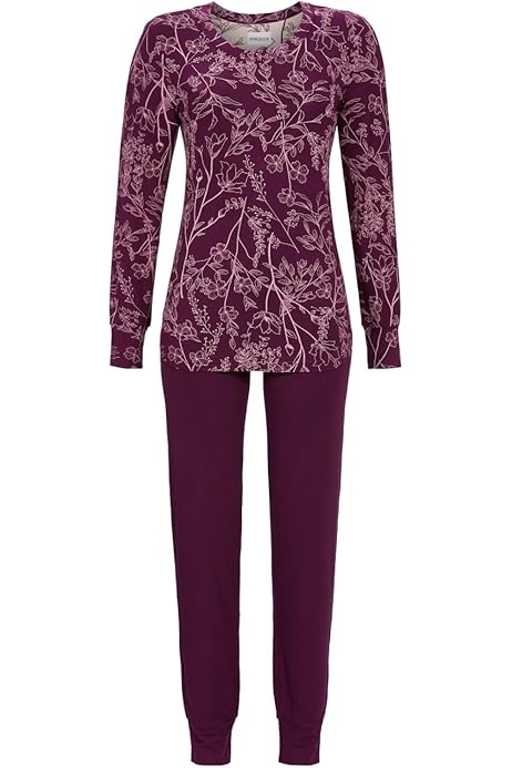 Ringella Damen Pyjama Mit Blumenmuster - Bequem Und Stylisch