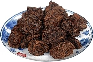 oriarmcha Lao Cha Tou Té Pu 'er maduro - Ripened Aged Puerh Old Tea Nuggets - Té chino Shu Pu'er - Bolsa sellable ziplock de 100 gramos