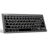 TECKNET Tastiera Wireless PC, Tastiera Senza Fili per Windows e Android Smart TV, Durata della Batteria Molto Lunga, Layout I