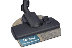 McFilter | Boquilla combinada adecuada para las aspiradoras Miele C1, C2, C3, S8000, S2, S3, S4, S5, S6 series, Complete, Compact, Classic, 35mm, función de enganche y aparcamiento conmutable