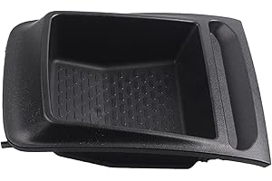 Entgoinggo Car Centre Storage Box Dashboard Tray For Fiat For Ducato Boxer Relay 2014-On ABS Black 735699812