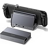 UGREEN Steam Deck Dock Katlanabilir Standlı 9'u 1 Arada USB C Bağlantı İstasyonu, 4K@120Hz DP, Gigabit Ethernet, PD 100W, 10G