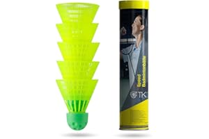 TK Gruppe Timo Klingler Sportyfits® - Balones de bádminton de bádminton para entrenamiento y competición de bádminton – pelota de bádminton – para exterior e interior (selección de cantidad)