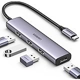 UGREEN USB C Hub 4 Ports USB 3.0 Adapter Type C Hub OTG Compatible for Macbook Pro Macbook Air 2020 Dell XPS USB C Smartphone