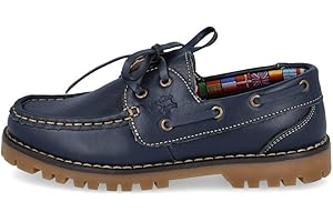 BUBBLE BOBBLE A767-2 Zapatos Nauticos NIÑO - Cuero