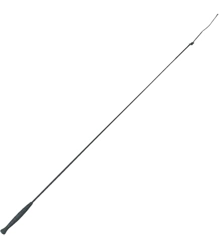 Covalliero Kerbl Springzweep – 65 Cm – Met Lederen Handvat En Mepper – Cognac – Glasvezel – Ideaal Voor Paardensport