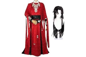 XINCHANGDA Tian Guan Ci Fu Cosplay Costume for Men Anime Hua Cheng San Lang Cosplay Uniforms Full Set Anime Cosplay Outfit