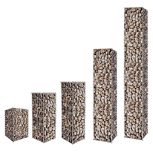 Spiralgabione 30x30x50cm (4-Eck-Säule) - 2