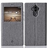 Huawei Mate 9 Hülle,Eactcoo Dünn Premium PU Leder...