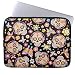 Produktbild Small Size Laptop Case Sugar Skulls Laptop Sleeve for Men 10" Neoprene Skull Decor Computer Case Two Sides