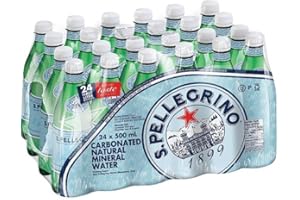 ICLEANERS San Pellegrino Acqua minerale naturale frizzante 48x500ml (48 BOTTIGLIETTE DA 500 ML)
