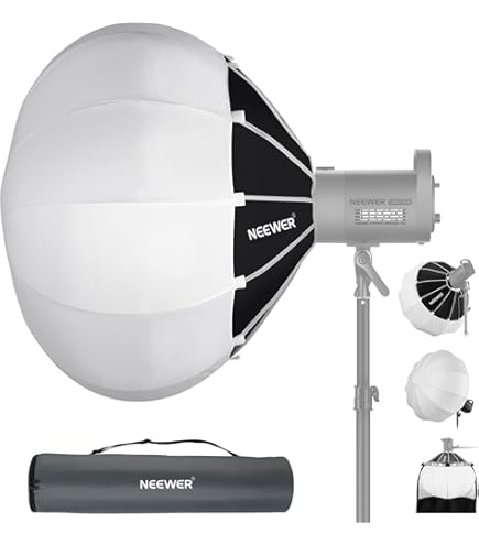 Softbox Circolare Aputure Light Dome Mini III - Pieghevole, Ø58cm - Foto 9