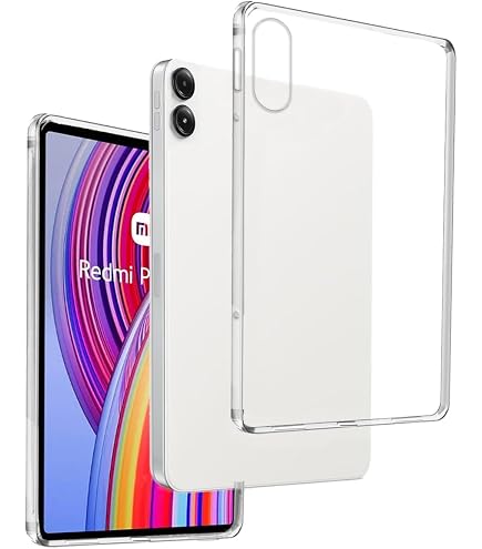 Cover in Gel TPU Anti-Shock per XIAOMI REDMI Pad SE 11, Morbido Silicone Custodie Protettivo Case, Anti-Scratch, Protettiva Sottile Back Cover