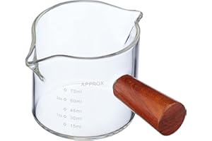 italparts VIA CREMA Coffee Measuring Shot Glass