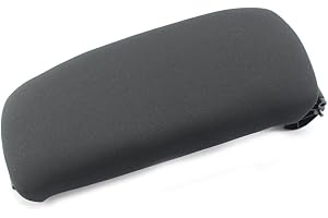 MNIXY Arm Console Armrest Lid Cover,Black,A3 8P, Cloth