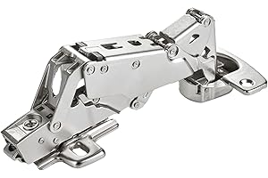 SOTECH Weitwinkelscharnier 165° Sensys 8657i Eckanschlag (vorliegend) Null-Einsprung, Soft-Close und Schließautomatik, Schnellmontage inkl. Montageplatte Höhe 0 mm