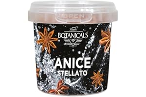 BEMBO QUALITÀ D'AUTORE Botaniche Gin: Anice Stellato 20g - Aroma intenso e speziato con note di liquirizia - Gusto dolce e pungente, con retrogusto persistente - Ottimo con gin, rum, vodka, vermouth e agrumi
