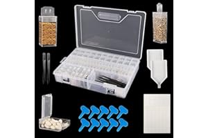 Qivine Organisateurs de Boîtes de Semences, Boite Rangement Graines Semences, 3 Tailles et 80 Emplacements avec 10 Ètiquettes de Plantes, pour Conserver Les Graines de Fleurs, de Fruits et de Légumes