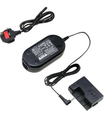 Canon Camera Charger Kit Tengdaxing ACK-E10 Power Adapter Kit LP