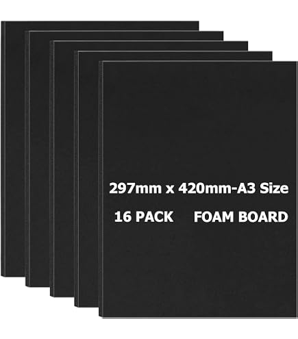 Feuilles De Mousse EVA Autocollante Noire - Lot De 6 Plaques 30x20 Cm Épaisseur 13 Mm - Anti-Vibration & Antidérapant