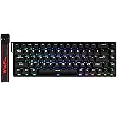 Clavier Gaming REKT HIRO60 AZERTY - Switchs Magnétiques Hall - 8000 Hz - RGB - Format 60%