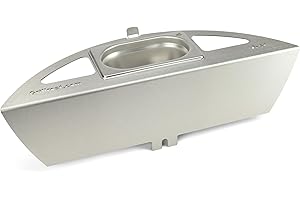 Grillrost.com Das Original Fumoir sphérique pour Les barbecues sphériques Weber de 57 cm - Transforme Ton Barbecue sphérique en fumoir - Acier Inoxydable -