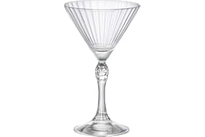COSECHA PRIVADA Bormioli Rocco America Lot de 6 verres à pied Martini Small, 15,5 cl