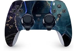 Wonhomke Design en Couleurs Pures pour Skins pour Manette de Jeu PS5 pour Autocollant pour Manette de PS5 pour PS5 Controllers Controller PVC Sticker (PS5-009)