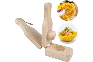 PSSOPP Banana Smasher Maker, Riutilizzabile Deep Plantain Baskets Maker con Cordino Appeso per Fare Tostones Patacones Schiacciare Cibo
