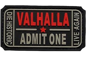 Titan One Europe - Tactical Ticket To Valhalla Morale Military Patch Parche Táctico (PVC)