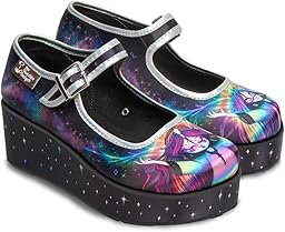 Hot Chocolate Design Chocolaticas Funky Canvas Women's Mary Jane Flat Shoes
