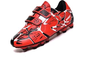 Rokiemen Scarpe da Calcio Bambino FG/AG Professionale Teenager Sportivo all'aperto Scarpe da Allenamento per Calzature da Calcio Unisex Tacchetti