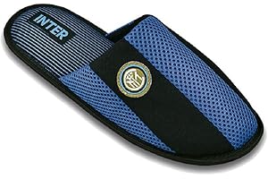 Giemme Ciabatte Ufficiali F.C. Internazionale Calcio Pantofole Tifosi Interisti Multicolore 41/42 EU Sportivo Uomo Adulto Uomini
