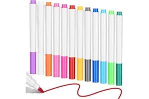 ‎JOJOFUNY jojofuny 12 Stücke Abwischbare Neon Marker Für LED Schreibtafeln Und Acryl Boards - Kreidestifte für Tafel Abwaschbar für Tafel, Fenster, Whiteboard