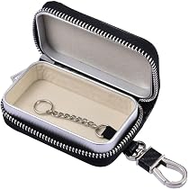 Custodia Portafoglio Faraday Con Blocco RFID – Borsa Anti-segnale Viola Per Telefono, Chiavi E Carte - 2
