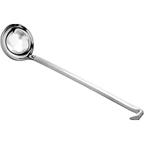 Pedrini Mestolo In Acciaio Inox Con Finitura A Specchio - Cucchiaio Per Zuppe E Minestre, Lungo 36 Cm, Elegante E Resistente, Adatto A Lavastoviglie, Per Uso Domestico E Professionale