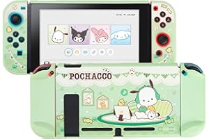 Kuitmor Coque de protection pour Nintendo Switch, coque fine amovible en polycarbonate rigide compatible avec Nintendo Switch 2017