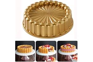 Roundsky Molde para Tarta de Charlotte, tamaño único, Acción de Navidad Molde