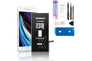DEJIMAX Akku für iPhone SE-2 2020, Hohe Kapazität 2310mAh Li-Ion Ersatzakku Kit für iPhone SE-2 2020 A2275, mit kompletten professionellen Reparaturwerkzeugen und Anleitung, längere Standby-Zeit