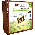 Cocogarden Cocopeat Block for Plants 5kg - Organic Coco Peat Brick, Expands up to 75 ltrs of Powder, Natural Garden Soil for Potting Mixture Home Terrace Gardening and Potted Plants