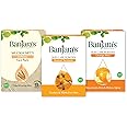 Banjara's Multani Mitti Sandal + Kasturi Turmeric Powder + Orange Peel Powder |fullers earth powder,Bentonite Clay | Skin Care Powders | Skin Care | Combo pack (Pack of 3,Total 300g Pack)