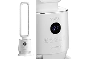 DbKW (TFB-80K) VIVAX flügelloser Ventilator - rotorloser Turmventilator. Sehr leise