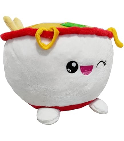  Amuseable Ramen　ラーメン　ぬいぐるみ Amazon.com: Jellycat Amuseables Ramen Stuffed Toy, 6.5