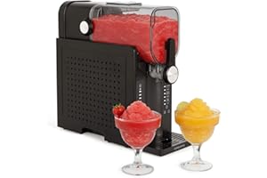 CREATE/SLUSH MAKER/Machine à granités et boissons glacées/Capacité de 2,6 L, 6 programmes préréglés, commandes tactiles, mode autonettoyant, bac anti-goutte, facile à transporter, 200 W