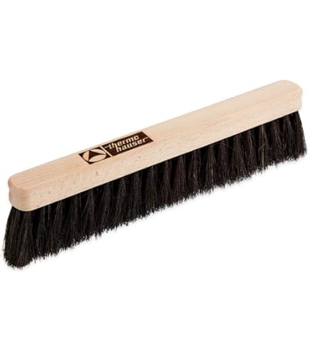 WALDKRAFT Black Tail Bristle Hand Brush 30 Cm | 100% FSC Beech Wood Hand Brush | Made In Germany (1, Tail Hair Brush - View #7