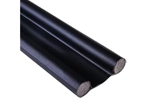 QURYGIN Under Door Draught Excluder - Draft Excluder For Door, Sided Door Draft Excluder, Flexible Adjustable Double Sided Door Draught Stopper, Door Draft Stopper, Protection Against Smell Wind Small Animal