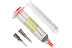 HAPPY FINDING Pasta di saldatura senza piombo 35g Sn42 Bi58 4# 138℃ a bassa temperatura Pasta di saldatura senza piombo per piatto resistente alle alte temperature