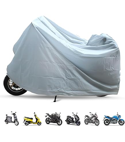 Housse Protection Moto Imperméable 140x240 Cm – Anti-Pluie, UV, Poussière, Vent – Taille 125cc-150cc – Extérieur & Intérieur