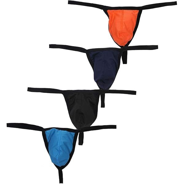 10 Strings Homme Qudang - Coton, Taille Basse - Multicolore - Lingerie érotique Confortable