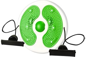 ZUIMEI Twist Waist Disc Waist Whisper - Waist Twister with Drawstring Massage Foot Sole, Multifunctional Magnetic Balance Board Body Shaping Twister Exercise for Women Weight Loss/Cardio Exercise/Body Shapin